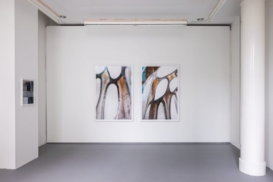 Installation View Exhibition "Tobias Grewe SCARS", Works: RAW #22 & #23 – Cape Town, 2022